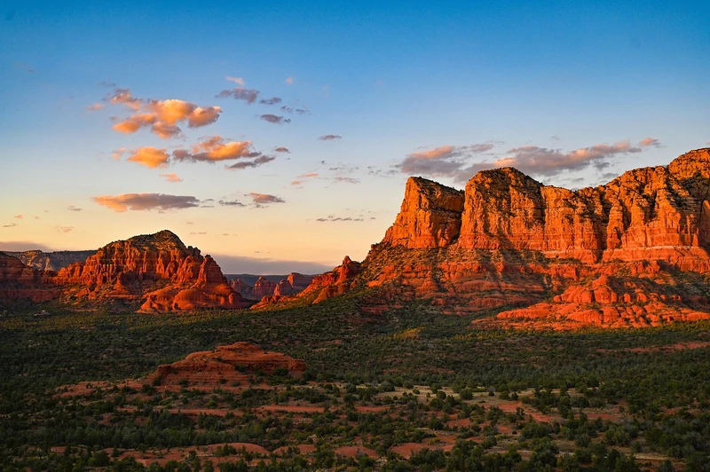Sedona Arizona at sunset