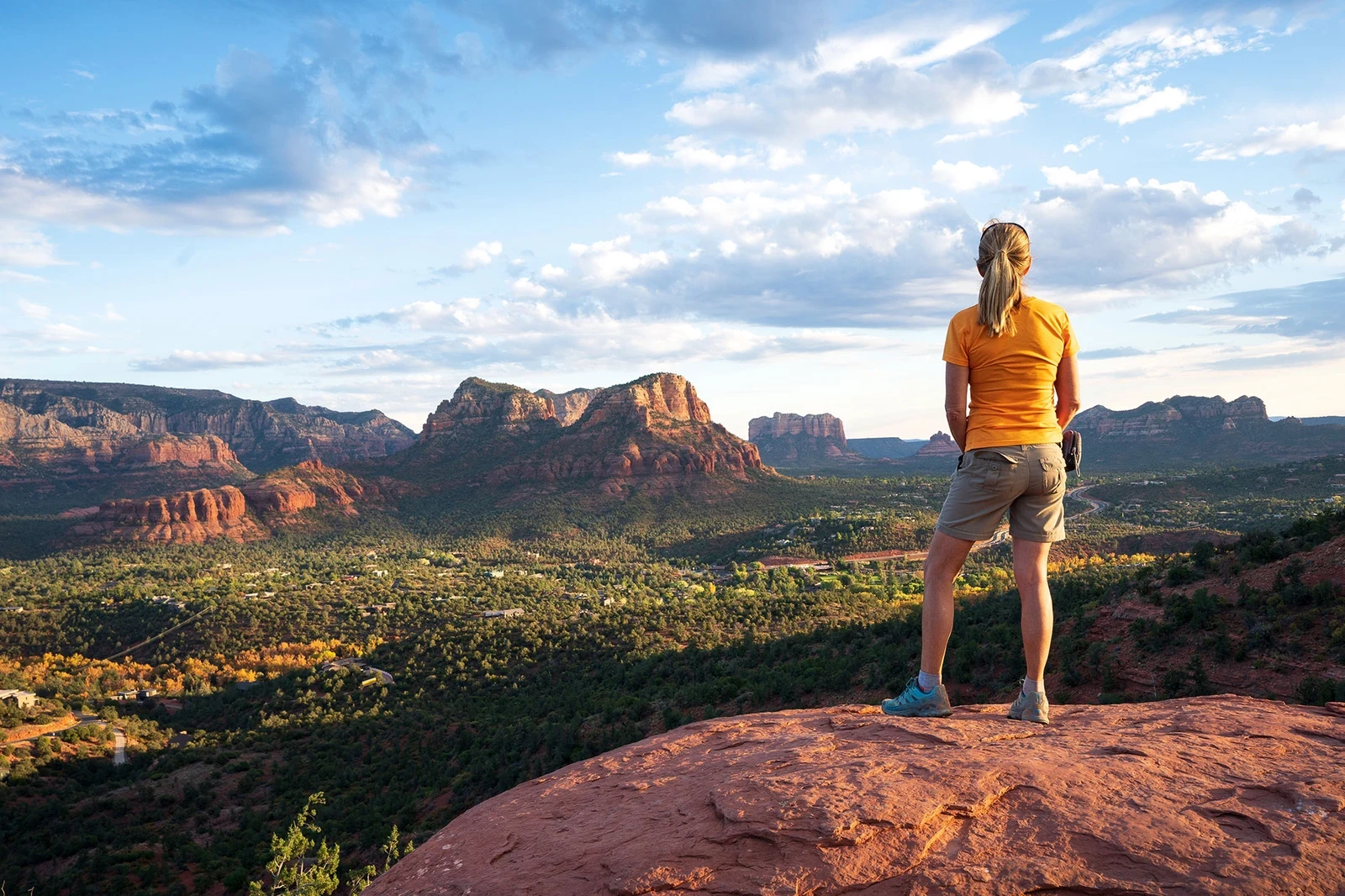 hiking view in sedona arizona