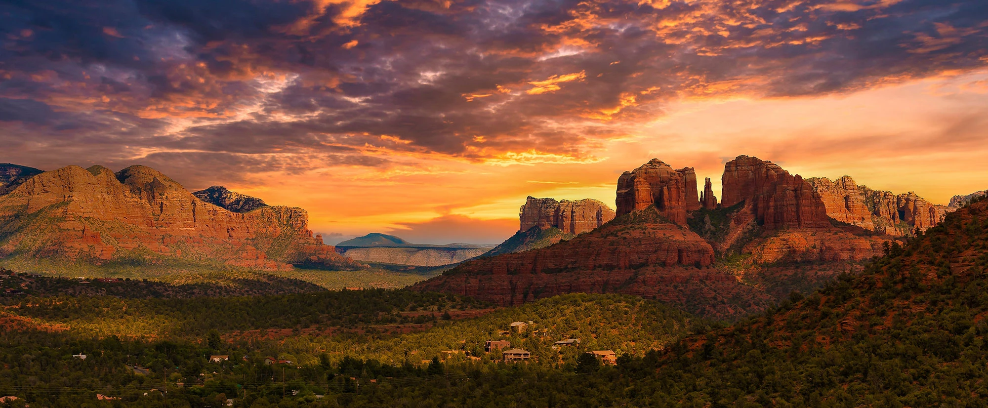 sedona at sunset