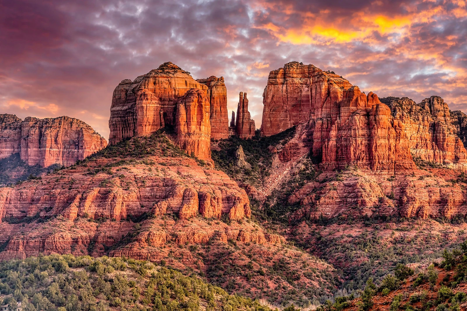 red rocks in sedona arizona