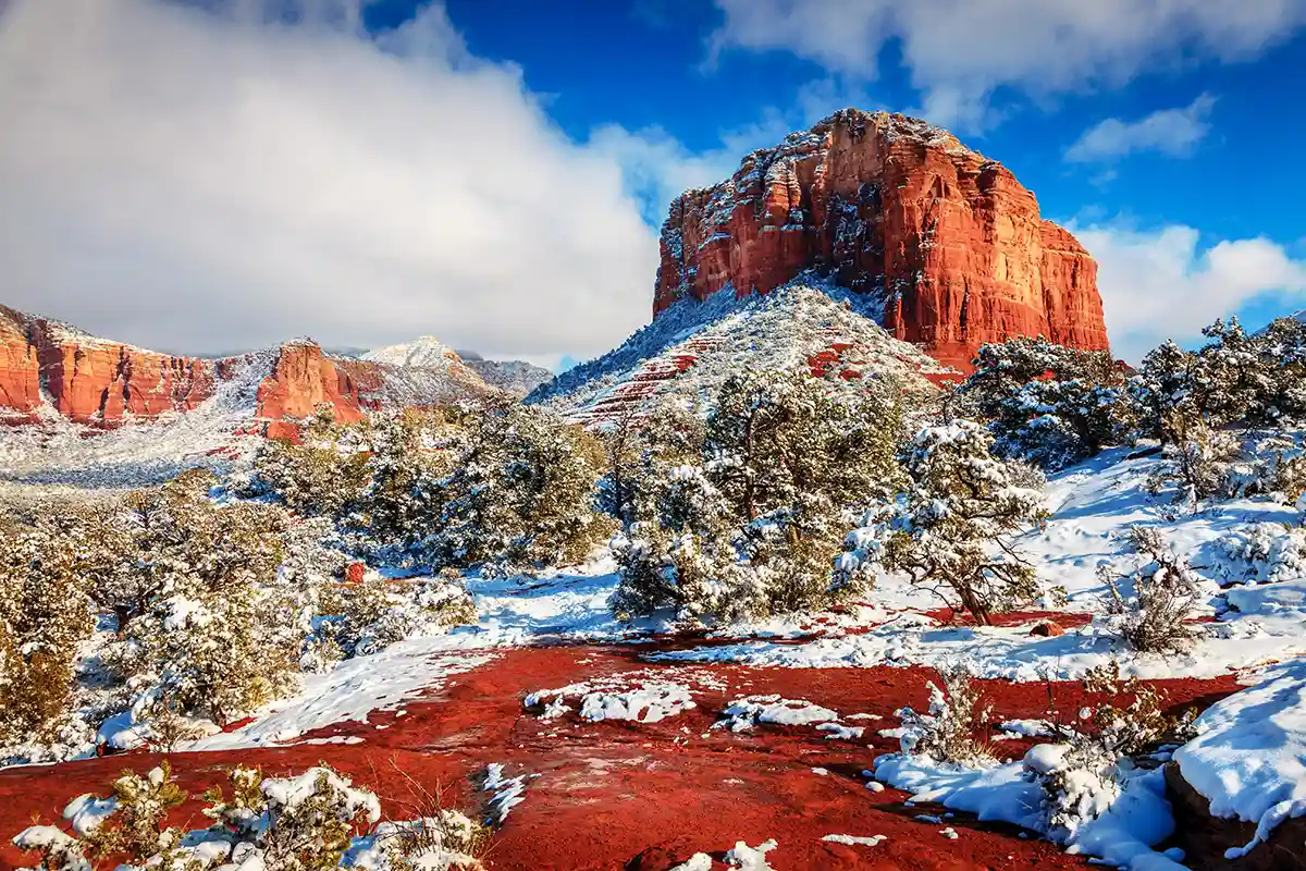 Sedona winter